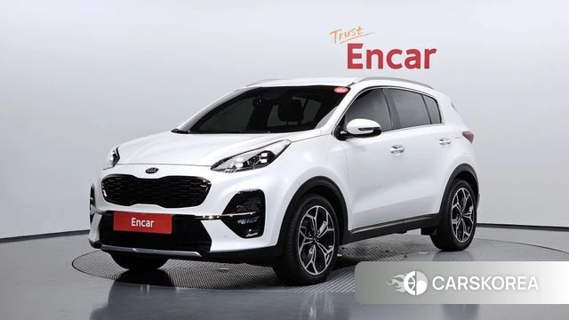 Kia Sportage The Bold 2019 Белый из Кореи
