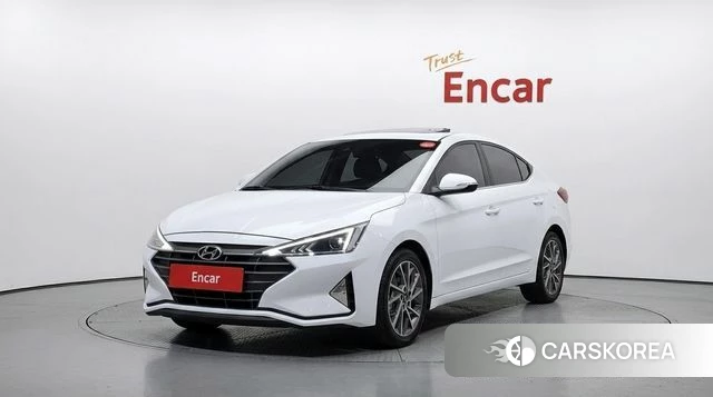 Hyundai The New Avante AD 2018 Белый из Кореи