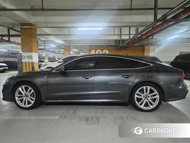 Audi A7 (4K) 2022 Серый из Кореи