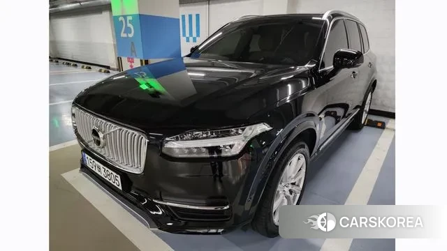 Volvo XC90 second Generation 2019 Черный из Кореи