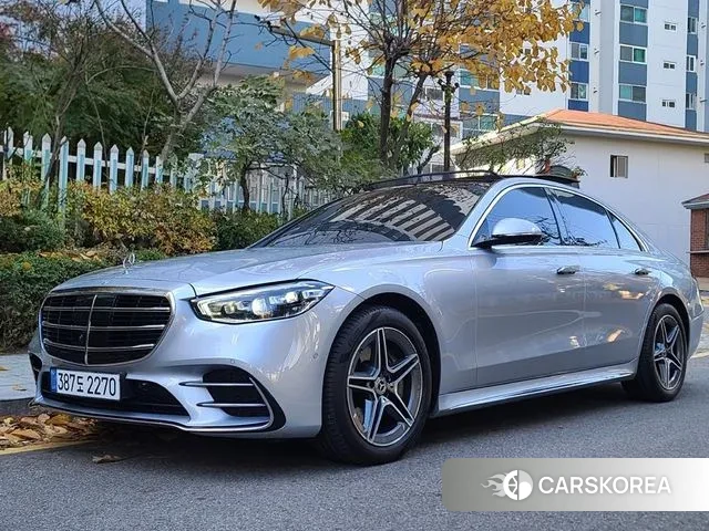 Mercedes-Benz S-Class W223 2022 Серебряный из Кореи