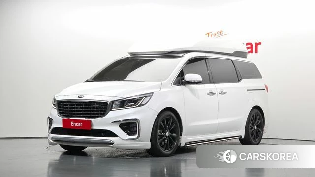 Kia The New Carnival 2020 Белый из Кореи