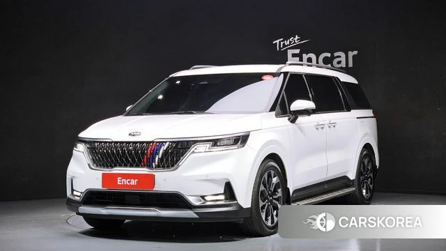 Kia Carnival 4th generation 2021 Белый из Кореи