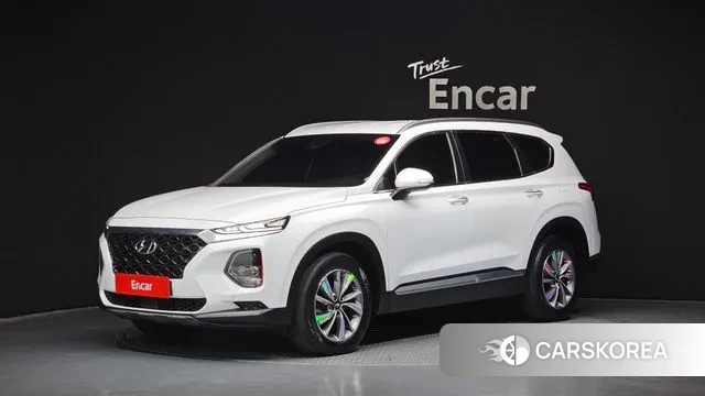Hyundai Santa Fe TM 2020 Белый из Кореи