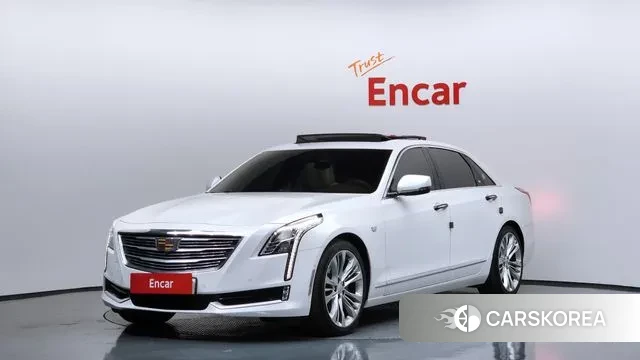 Cadillac CT6 2018 Белый из Кореи