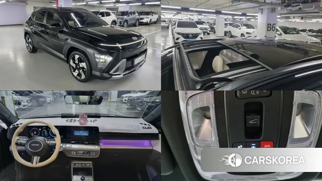 Hyundai Kona (SX2) 2023 Черный из Кореи