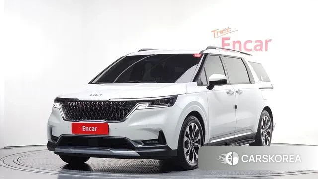 Kia Carnival 4th generation 2021 Белый из Кореи
