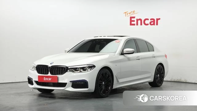 BMW 5 Series (G30) 2019 Белый из Кореи