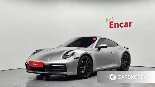 Porsche 911(992) 2023 Серебряный из Кореи