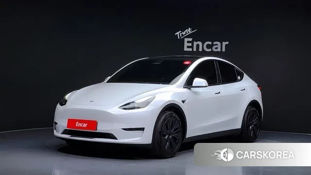 Tesla Model Y 2024 Белый из Кореи