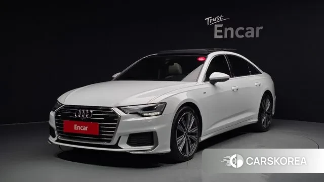 Audi A6 (C8) 2023 Белый из Кореи