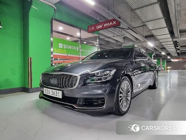 Kia More K9 2018 Серый из Кореи