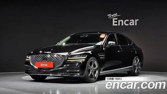 Genesis G80 (RG3) 2021 Черный из Кореи