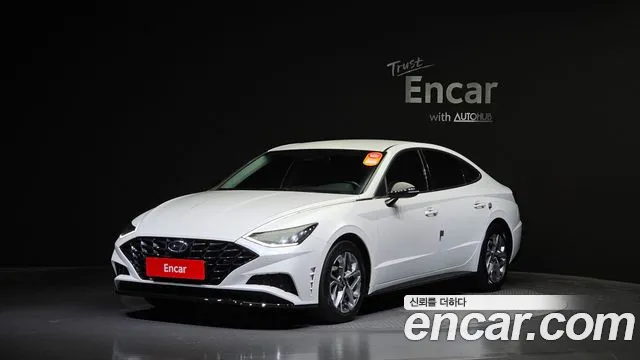 Hyundai Sonata (DN8) 2021 Белый из Кореи