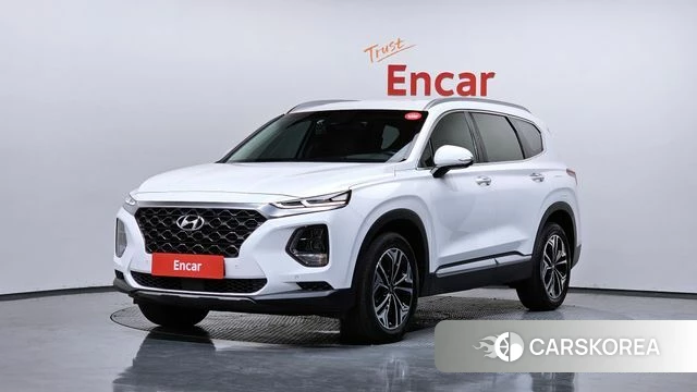 Hyundai Santa Fe TM 2019 Белый из Кореи