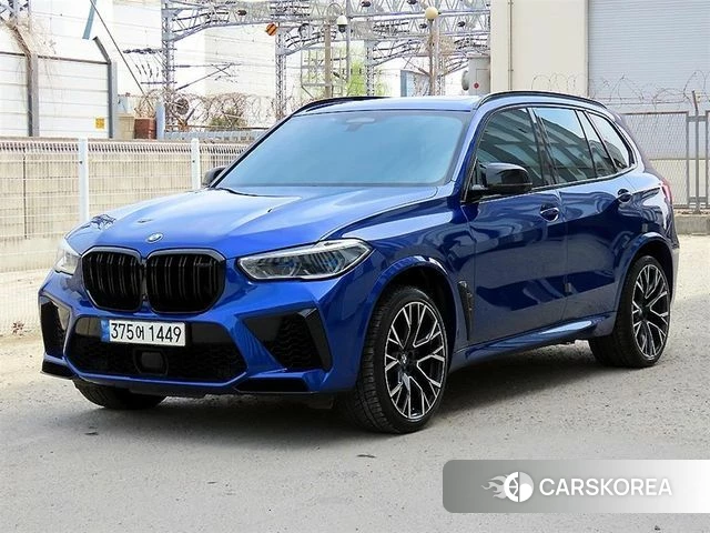 BMW X5M (G05) 2021 Синий из Кореи