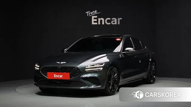 Genesis The New G70 Shooting Brake 2022 Синий нефрит из Кореи