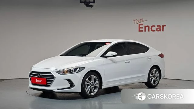 Hyundai Avante AD 2018 Белый из Кореи