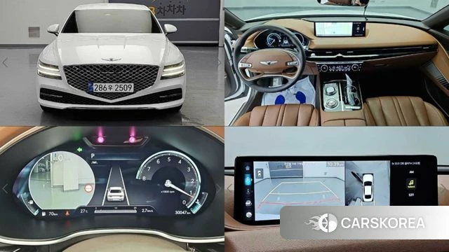 Genesis G80 (RG3) 2023 Белый из Кореи