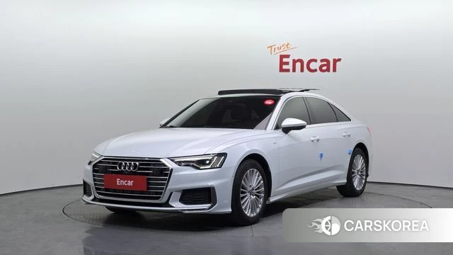 Audi A6 (C8) 2021 Белый из Кореи