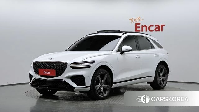 Genesis GV70 2021 Белый из Кореи