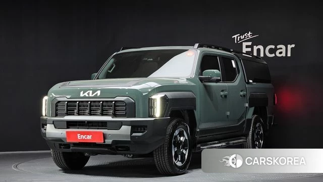 Kia Tasman 2025 Темно-зеленый из Кореи