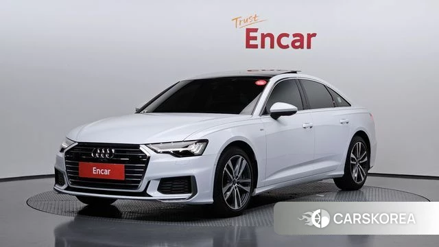 Audi A6 (C8) 2023 Белый из Кореи