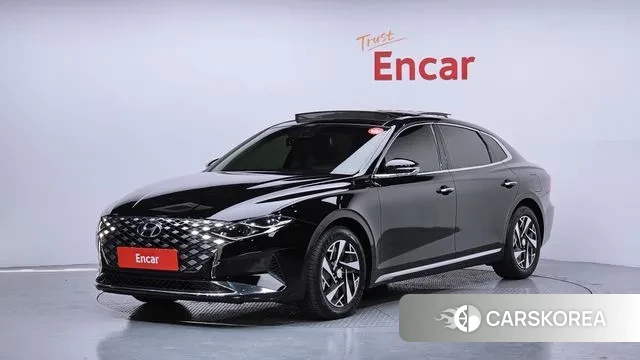 Hyundai The New Grandeur IG Hybrid 2022 Черный из Кореи