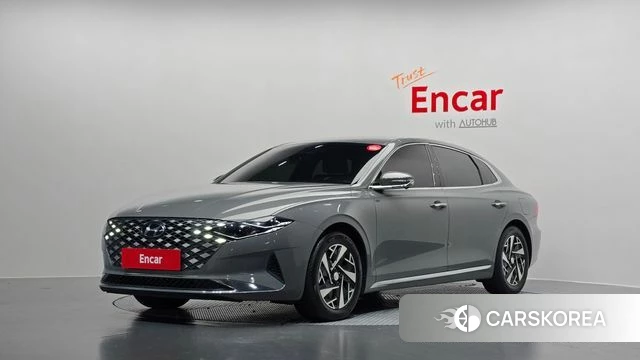 Hyundai The New Grandeur IG Hybrid 2021 Серый из Кореи