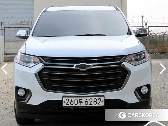 Chevrolet (GM Daewoo) Traverse 2020 Белый из Кореи