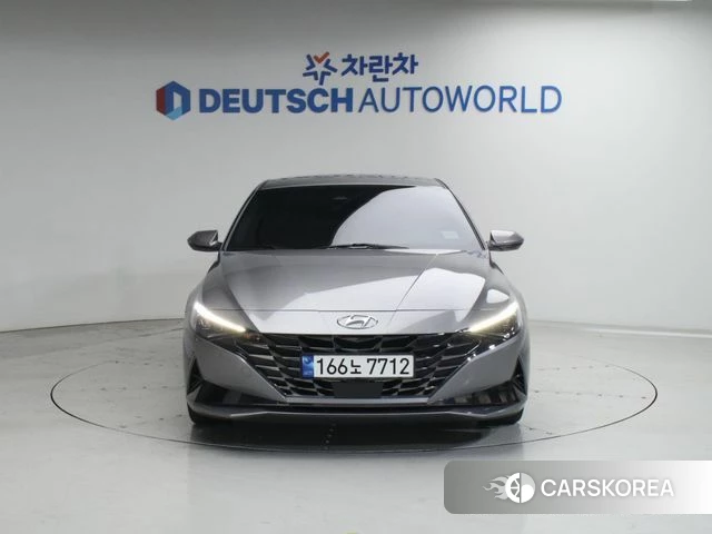 Hyundai Avante (CN7) 2023 Серый из Кореи