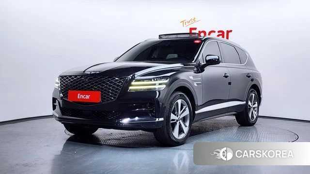 Genesis GV80 2021 Черный из Кореи