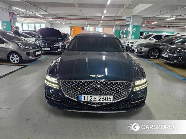Genesis G80 (RG3) 2021 Синий из Кореи
