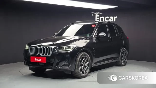 BMW X3 (G01) 2023 Черный из Кореи