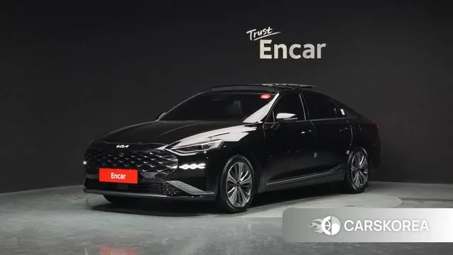 Kia K8 Hybrid 2023 Черный из Кореи