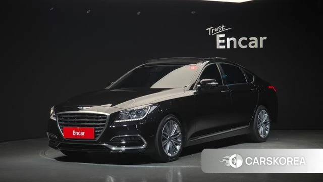 Genesis G80 2018 Черный из Кореи