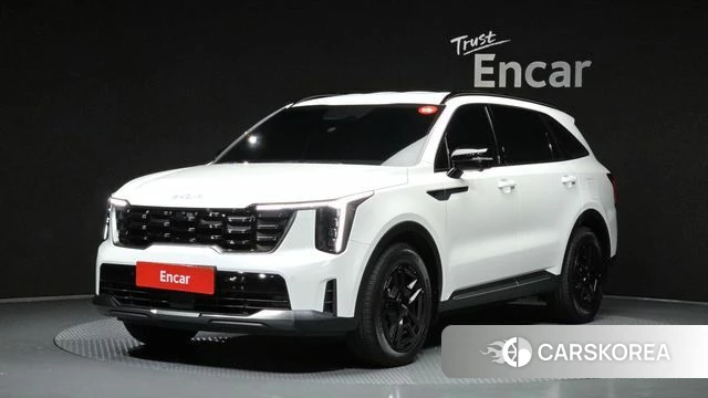 Kia The New Sorento 4th Generation 2024 Белый из Кореи