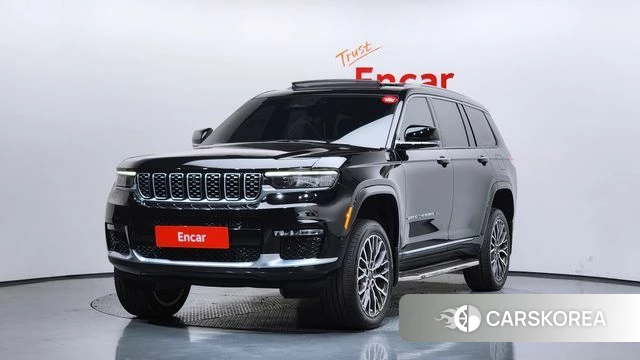 Jeep Grand Cherokee (WL) 2022 Черный из Кореи