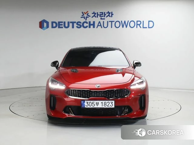 Kia Stinger 2018 Красный из Кореи