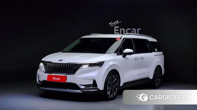 Kia Carnival 4th generation 2021 Белый из Кореи