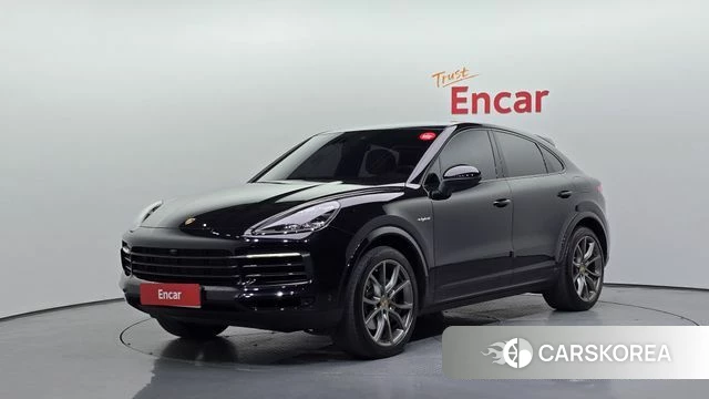 Porsche Cayenne (PO536) 2021 Черный из Кореи