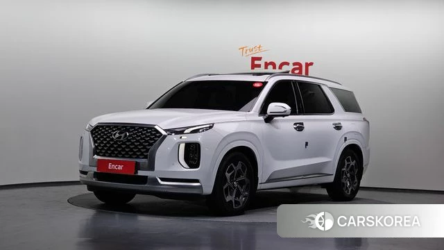 Hyundai Palisade 2021 Белый из Кореи