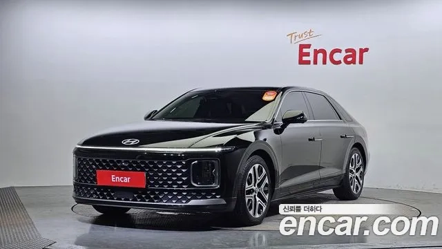 Hyundai Grandeur Hybrid (GN7) 2023 Черный из Кореи