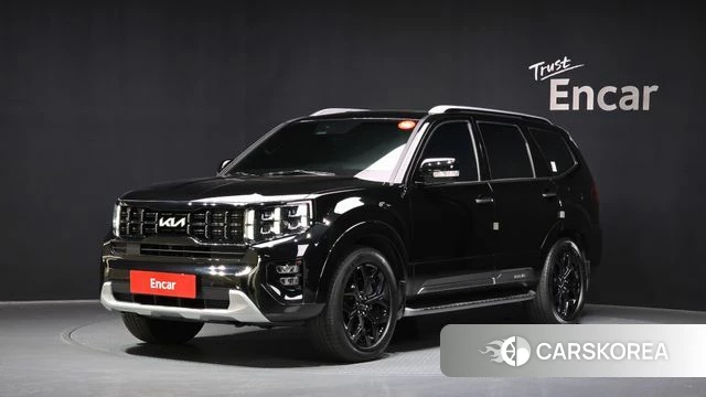 Kia Mohave Master 2023 Черный из Кореи