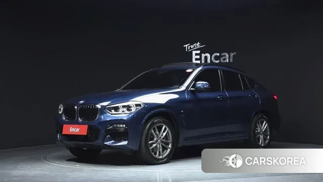 BMW X4 (G02) 2020 Синий из Кореи