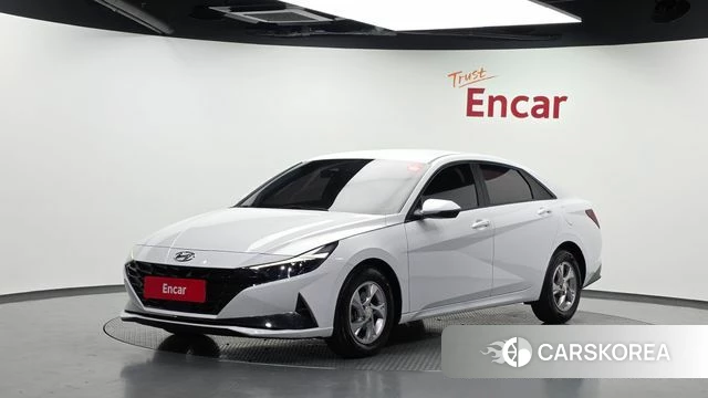 Hyundai Avante (CN7) 2020 Белый из Кореи
