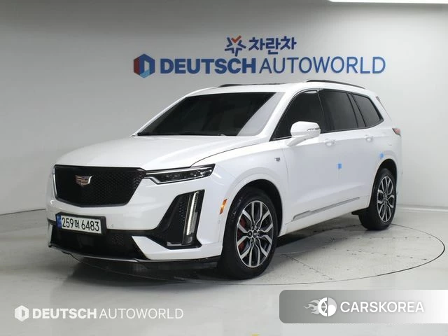 Cadillac XT6 2022 Белый из Кореи