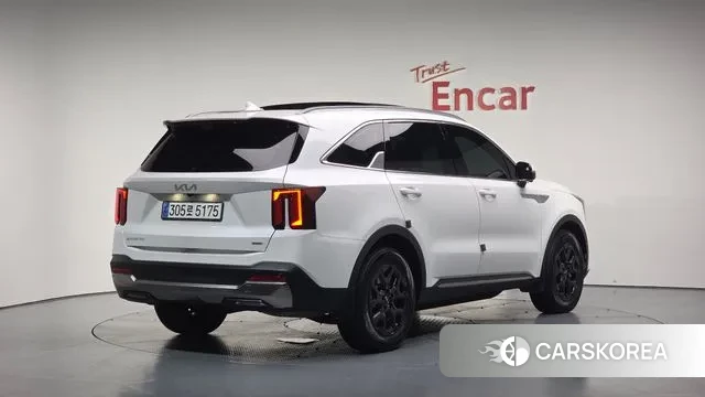 Kia The New Sorento 4th Generation 2023 Белый из Кореи