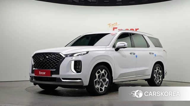 Hyundai Palisade 2021 Белый из Кореи