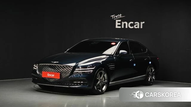 Genesis G80 (RG3) 2021 Синий из Кореи